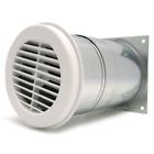 11555 American Aldes Airlet Round Fresh Air Inlet White Exterior Grille
