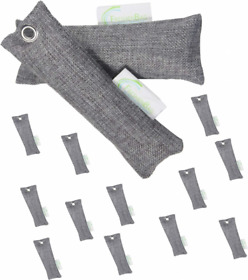 12 Pack Freshenbag Air Freshener Natural Odor Eliminator Cool Grey