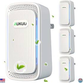 B0dm953w8k 3m 4 Pack Negative Ion Air Purifiers - Quiet Mini Cleaners For Home And Office