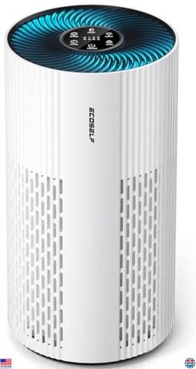 B0f8qxxvvf 3m Hepa Air Purifier For Large Rooms Up To 1500 Ft 20db Sleep Mode 7 Colors