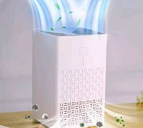 Am-120 3n1 Hepa Filter Mini Air Purifier Small Room For Dorm - 3 Fan Speed