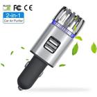 629774182684 Unbranded In Car Dual Usb Air Purifier Ionic