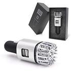 661646157604 Eco Breeze Car Air Purifier With Dual Usb