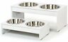 859473002758 Petfusion Pet Fusion Bamboo Elevated Dog Bowls Cat