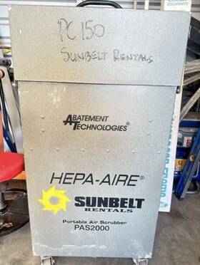 Pas-2000 Abatement Technologies Pas2000 Hepa-aire Portable Air Scrubber - Pick Up Centreville Va