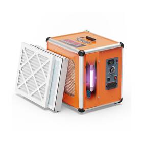 Abestorm 735626812415 Air Scrubber Commercial With Uv-c Light H13 Hepa Activated Carbon F