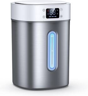 Stl-2206 Admettre 4l Ultrasonic Cool Mist Humidifier With 304 4l/1.06gal White And Steel Grey