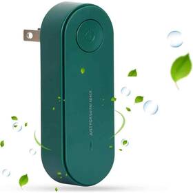 Sa10-329b047 Adrinfly 10sq.ft.mini Portable Plug-in Negative Ion Air Purifier In Green