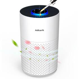 Zqa-4000c Adtark Air Purifiers For Home Bedroom Cleaner With H14 True Hepa 3-in-1
