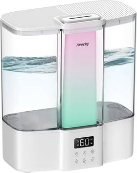 Aeocky 850070532921 Geek-level Humidifier For Baby Quiet Ultrasonic Medium White