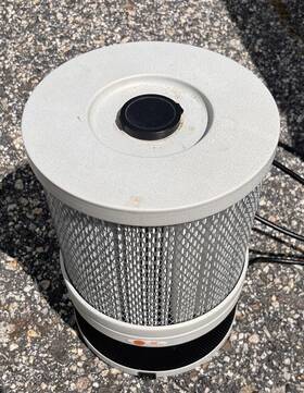 F169a Aerus 18609 Portable Electric 2-speed Air Purifier Aq Quality System 1100