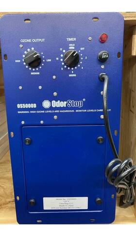 Os5000d Aerus Os500d Odorstop - Duct-mounted Ozone Generator Air Purifier With Airflow Sensor