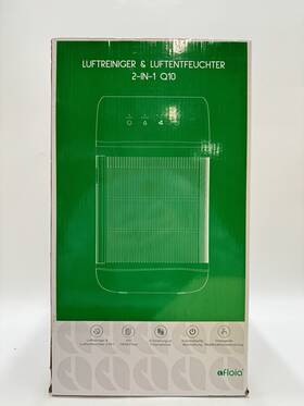 Afloia 445005752746 Q10 2 In 1 Dehumidifier And Air Purifier With Touch Control 3 Fan Modes