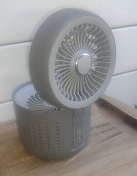 Ai-3000 Air Innovations 2-in-1 Tabletop Fan And Purifier With Permanent Filter