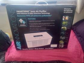 Ap-c120a Air Innovations Smartsens Ionic Purifier With Pollutant And Odor Detection Technology