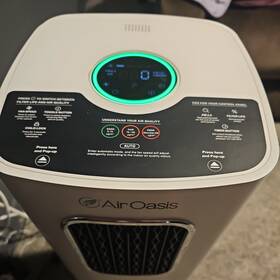 Oasish13 Air Oasis 22001 Iadaptair 2.0 Hepa Filter Purifier Reduces 99% Contaminate