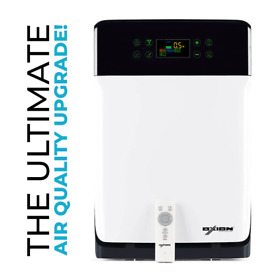 Ox800b Air Purifier For Allergies Filters Smoke Odor Dust Removing 99.7% Bacteria