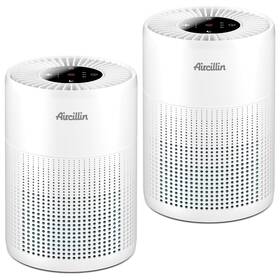 Ap070a Aircillin 2 Pack Air Purifiers For Bedroom H13 True Hepa Filter Cleaner Odor Elimi