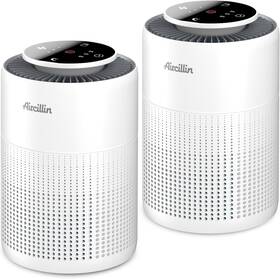Ap070b Aircillin 2 Pack Air Purifiers For Bedroom H13 True Hepa Filter Cleaner Odor Eliminat