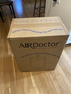 3500i Airdoctor 874617004863 Smart Air Purifier For Living Rooms And Bedrooms. 3 Stage Filtr