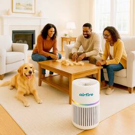 Home-hepa-purifier-1300 Airfire Hepa Air Purifier For Home Large Room 1300sf Bedroom Smoke Pollen Pet Dander