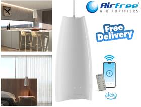 Airfree 851866000068 Ceiling Lamp Air Purifier 450 Sq.ft. Filter-free Eliminates Odors And Mold