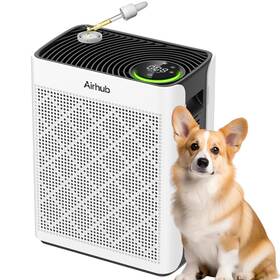 Airhub A282 Hepa Air Purifier Large Room Home Activated Carbon Filter Aham Verified