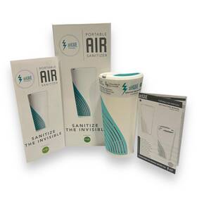 Ah01 Airkave Portable Air Sanitizer Rare Filterless Purifier Kills Flu And More