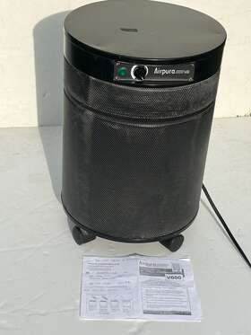 V600120v Airpura R-600v Air Purifier - Black R600-v Works