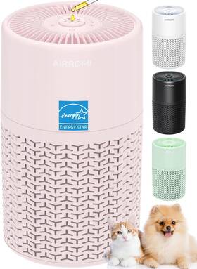 Airromi 744759995452 Pets Air Purifier For Home Allergies Up To 660 Ft . Hepa Deodorizing Act