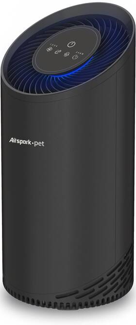 Airspark 671891581918 Pet Air Purifiers For Home Pets In Bedroom And Large Room. Washable Pre-f