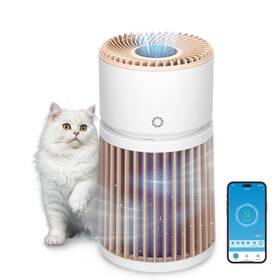 Agh400-pet Airthereal Pet Air Purifier With Odor Eliminate H13 Purple Filter - Cleaner For