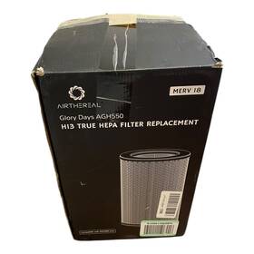 Agh550 Airthereal True Hepa Filter For Glory Day Air Purifier Merv 18 Open Box