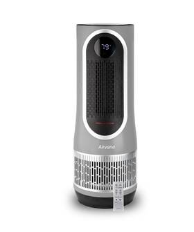 Av540aphtr-sge Airvana Av540aphtr Tower Heater Fan Air Purifier Hepa Gray Touch Control