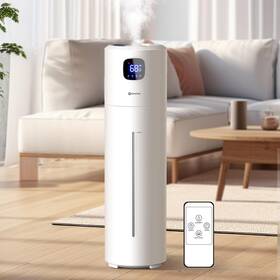 Zg-562 Akeshan Large Humidifiers For Bedroom 9l/2.5gal Ultrasonic Cool Mist Easy White