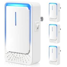 Akhqvc 717405441719 Plug In Air Ionizers - 4pack Negative Ion Technology Purifier Quiet Mini