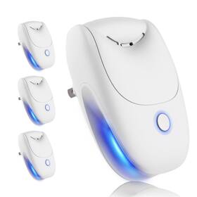 B0g82w269h Akhqvc 740625473505 Plug In Air Ionizers Negative Ion Purifier Quiet White
