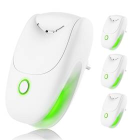Akhqvc 795205492025 Plug In Negative Ion Air Purifier 4pack Quiet Two-speed Adjustment Ioni
