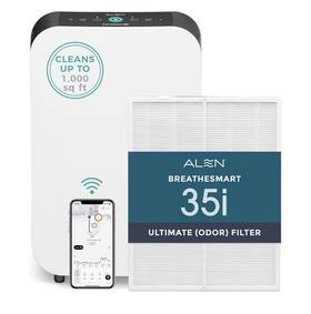 Alen 810003939012 Breathesmart 35i Air Purifier With Medical-grade Hepa Filter