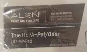 B7-mp-pet Alen True Hepa Air Purifier Replacement Filter B7 Mp Odor Sealed