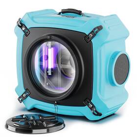 Alorair 747045157848 Pureairo Hepa Max 870 Air Scrubber 3-stage Filtration Negative Mach Inch
