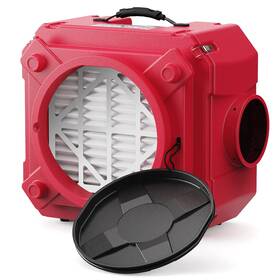 Alorair 757818137175 Air Scrubber With 3 Stage Filtration Stackable Negative Machine For Indu