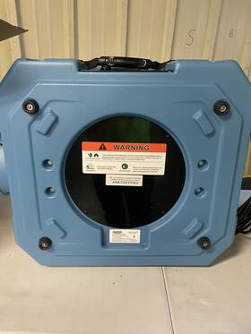 A764742412025 Alorair 550 Cfm Air Scrubber With 3-stage Filtration Negative Machine
