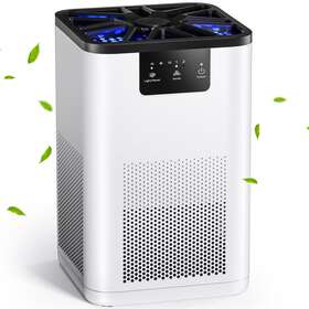 Alrocket 701063687565 Air Purifier With H13 Hepa Filter Remove Smoke Dust Allergies