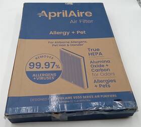 Aprilaire 686720695506 Allergy Pet True Hepa Air Purifier Replacement Filter For 9550 Series