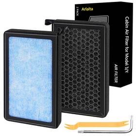 Arlalta0022 Arlalta 614164801184 Upgraded Hepa Cabin Air Filter For Tesla Model 3 And Same Size As Originals