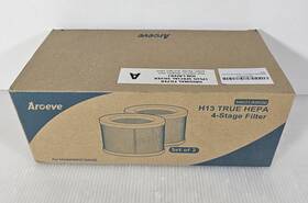 Bh-mk06-filter Aroeve New 2 Pack H13 True Hepa Filters Replacement For Mk01 Mk06
