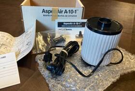 A-10-1 Aspen Air Vtg A-10 Rapid Pulse Bi-polar Ionizer Series 10 Compact 120vac 1.5w