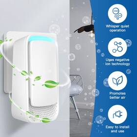 Aukuu 883148297057 8-pack Portable Air Ionizers With Quiet Operation