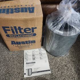 F0151272 Austin Air Healthmate Junior Plus 5 Yrar Hepa Filter Black New Open Box